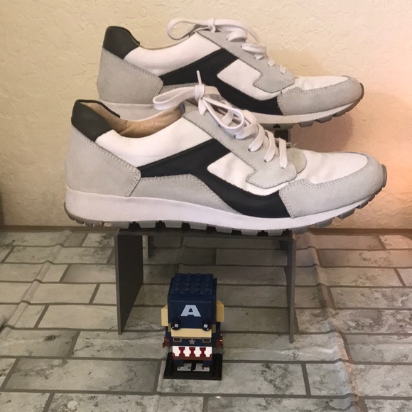 Fnebuloni Other - F.Nebuloni Fashion Sneaker White/Gray/ Navy Blue